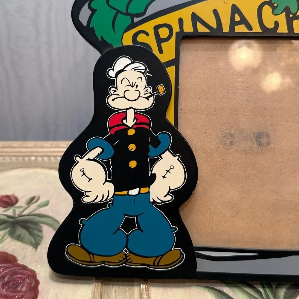 Vintage 1998 Popeye the Sailor Man Spinach Photo Picture Frame